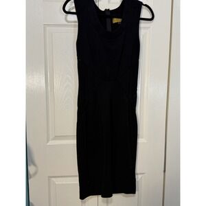 Nicole Miller Women's Sleeveless Dress Black Size 6